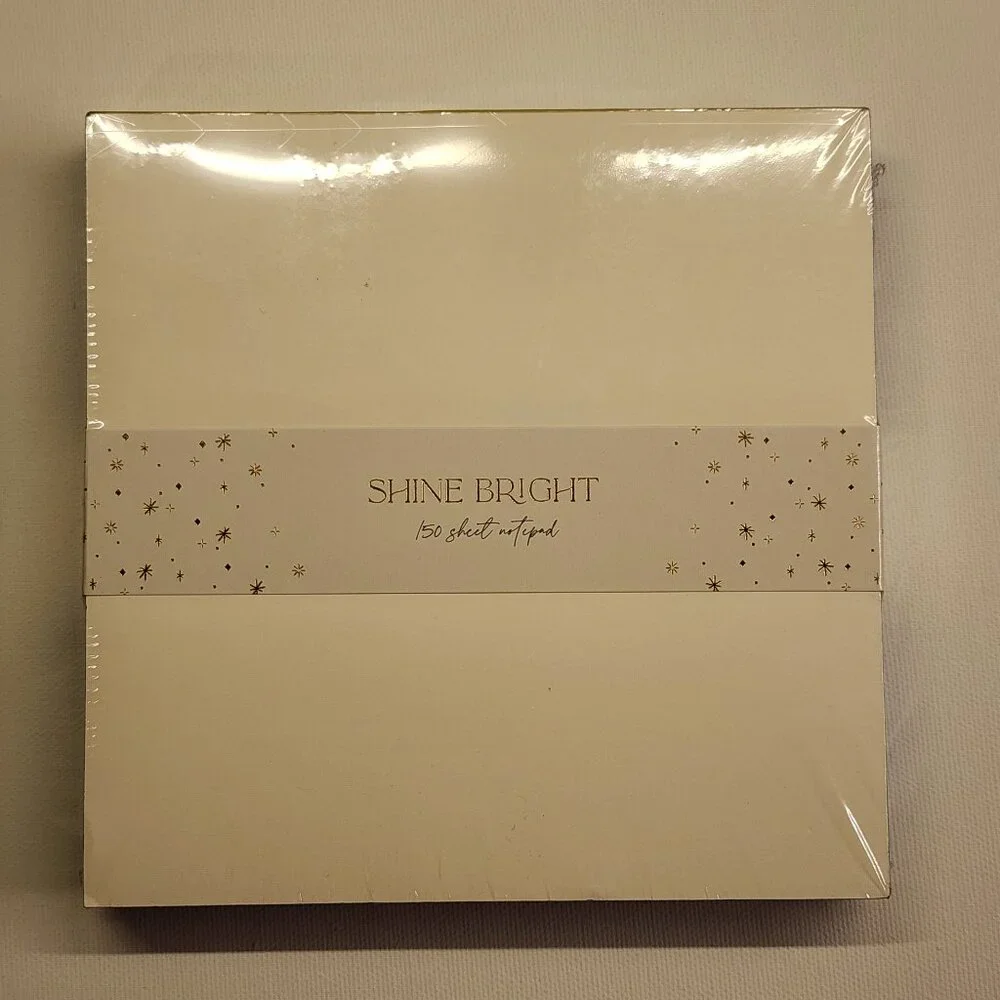 SEALED Garven Shine Bright 150 Sheet Notepad